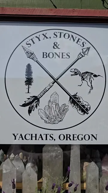 Inside Styx, Stones, n' Bones in Yachats, Oregon